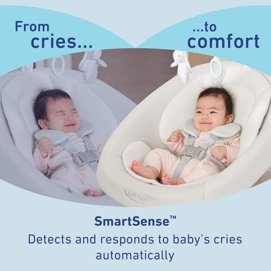 Graco SmartSense Baby Swing with Cry Detection Technology